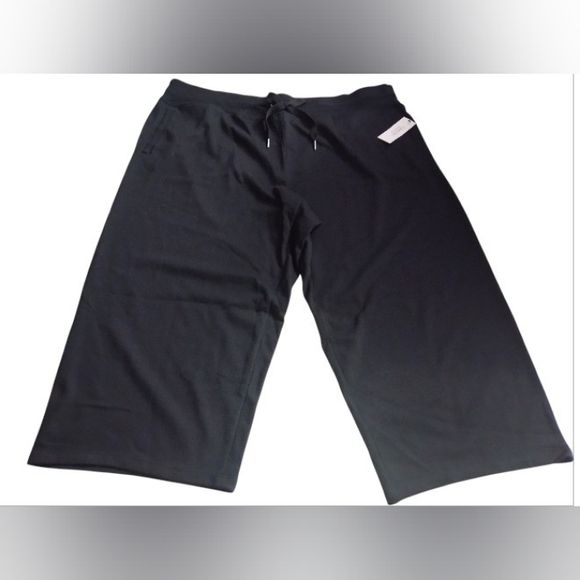 Calvin Klein Pants - Calvin Klein Women's Black Wide Leg Drawstring Performance Pants Size 3x New